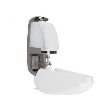 Saboneteira para Sabonete Líquido e Álcool em Gel Plástico Velox 800ml Premisse - Image 4