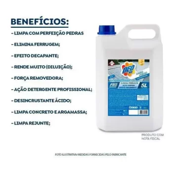 Limpa pedra concentrado 1:10 deoline - 5l - Image 2