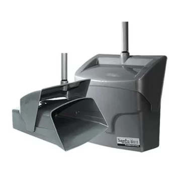 Pá de lixo coletora com tampa e com cabo SuperoPro - Image 2