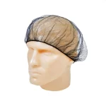 Touca Descartável De Rede Preta - Marca Talge C/100