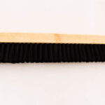 Vassoura tipo gari cepa de madeira 60 cm Canadá COM cabo